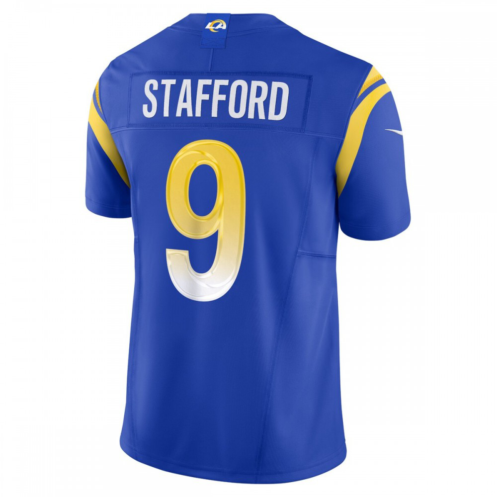 Matthew Stafford Los Angeles Rams Nike Vapor F.U.S.E. Limited Jersey - Royal-GridironStore